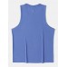 Men Reflective Letters Sleeveless Moisture Wicking Sporty Tank Tops