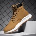 Men Comfy Slip Resistant Lace Up Casual Sport Boots